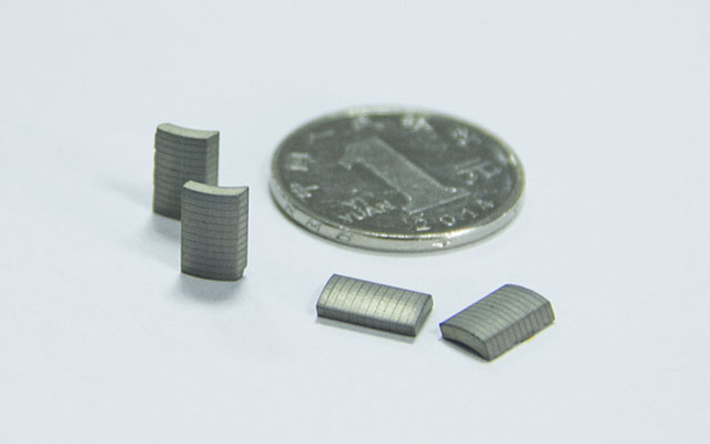 Magnete für kleinste Bogensegmente